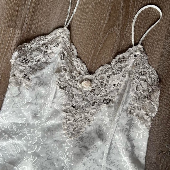 Vintage Christian Dior Lingerie White Teddy - Picture 4 of 8